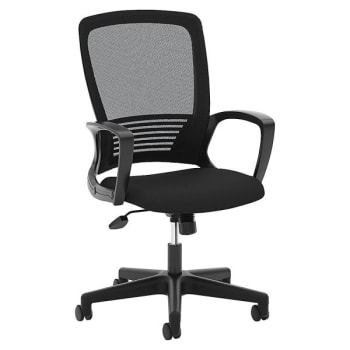Image for Basyx By Hon Black Mesh High-Back Chair from HD Supply