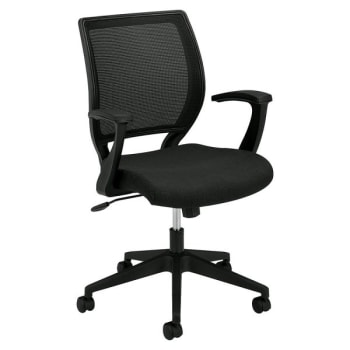 Basyx By Hon VL521 Black Mid-Back Task Chair