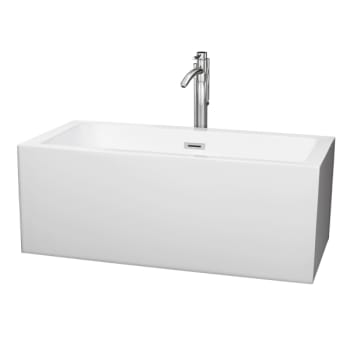 Image for Wyndham Collection Melody 60" Bathtub Polished Chrome Tub Filler And Trim Kit from HD Supply