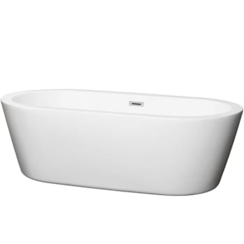 Image for Wyndham Collection Mermaid 71" Bathtub Polished Chrome Drain And Overflow Trim from HD Supply