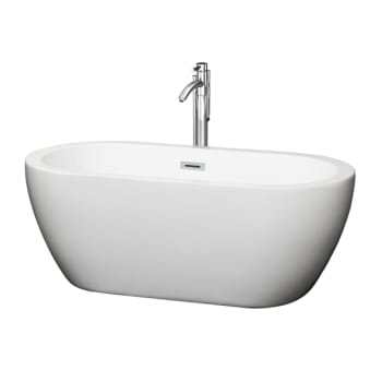 Image for Wyndham Collection Soho 60" Bathtub Polished Chrome Tub Filler And Trim Kit from HD Supply