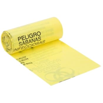 Berry Global 23 Gallon Yellow Infectious Waste Can Liner, Case Of 200