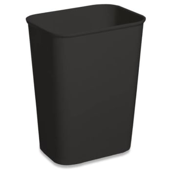 Image for Waste-Safe 8 Qt. Decorative Trash Can (Black) (6-Case) from HD Supply