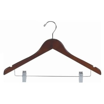 Image for Styles Women's Wood Hangers, 100 Per Case from HD Supply