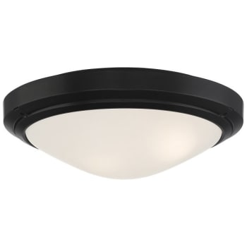 Image for Access Lighting Oceanus Outdoor Led Flush Mount Matte Black Finish from HD Supply
