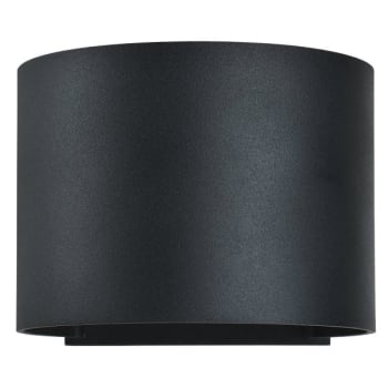 Image for Access Lighting Curve Bi-Directional Outdoor Led Wall Mount Black Finish from HD Supply