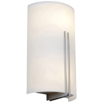 Image for Access Lighting Prong 2 Light Wall Sconce Brushed Steel Finish from HD Supply