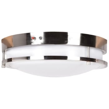 Image for Access Lighting Solero 18 In. Led Flush Mount Light (Brushed Steel) from HD Supply