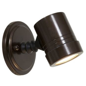 Image for Access Lighting Myra Outdoor Adjustable Led Spotlight Bronze Finish from HD Supply