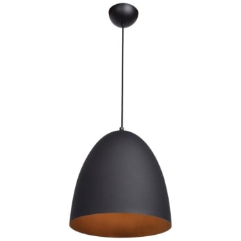Image for Access Lighting Nostalgia Led Pendant Matte Black Finish from HD Supply