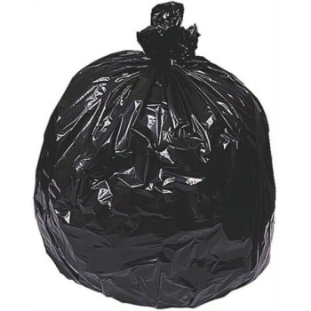 Berry Global 44 Gal 0.98 Mil 29x44" Black Trash Bags, 8 Rolls Of 25, Case Of 200