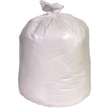 Image for Berry Global 56 Gal 43x47" 1.3 Mil White Trash Bags, 5 Rolls Of 20, Case Of 100 from HD Supply