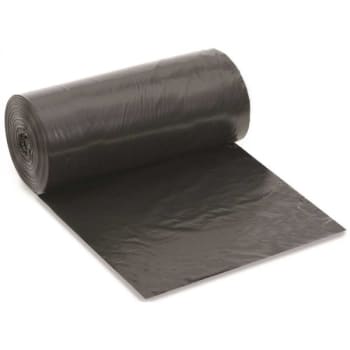 Renown 10 Gal. 0.3 Mil 24 X 23" Black Can Liner, 20 Rolls Of 50, Case Of 1000