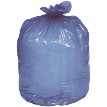 Image for Berry Global 20 Gal. High-Density Blue Trash Bags, 10 Rolls Of 25, Case Of 250 from HD Supply