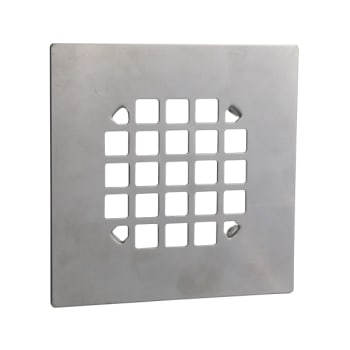 Image for Danco 4-1/4" Square Snap-In Shower Drain Cover In Chrome from HD Supply