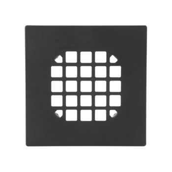 Image for Danco 4-1/4" Square Snap-In Shower Drain Cover In Matte Black from HD Supply