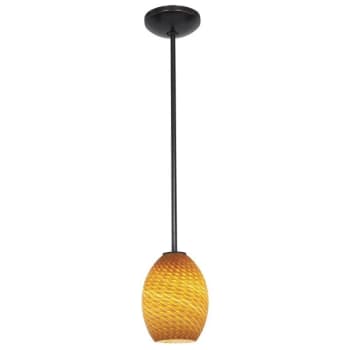 Image for Access Lighting Brandy Firebird Led Pendant 28023-3r-Orb/ambfb Oil Rubbed Bronze from HD Supply