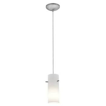 Image for Access Lighting Cylinder Pendant Brushed Steel from HD Supply