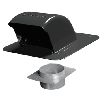 Image for In-O-Vate Roofneck And Dryerjack Roof Venting System (Black) from HD Supply