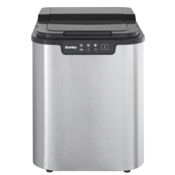 Image for Danby 2 lbs. Countertop Ice Maker in Stainless Steel from HD Supply