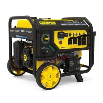 Image for Champion Power Equipment 8500-Watt Dual Fuel Portable Generator With Co Shield from HD Supply