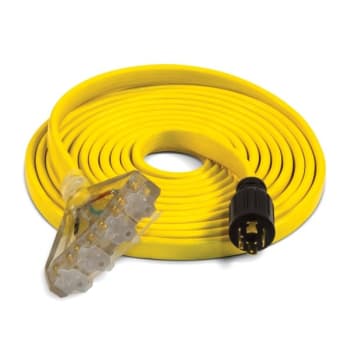 Image for Champion Power Equipment 25' 30 Amp 125/250 Volt Flat Generator Extension Cord from HD Supply