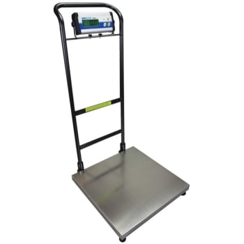 Image for Adam Equipment Wheeled Floor Scale, 75lb Capacity, 0.02lb Readability from HD Supply