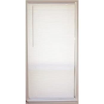 Image for Champion® Trutouch® 63x64" Cordless 1" Vinyl Mini Blind, White from HD Supply