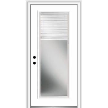 Image for Mmi Door Full Lite 36" X 80" Rh-In Rlb On 4-9/16" Finger-Jointed Primed Frame from HD Supply