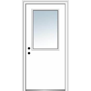 Image for Mmi Door 1/2 Lite 36" X 80" Rh-In Clear On 4-9/16" Finger-Jointed Primed Frame from HD Supply