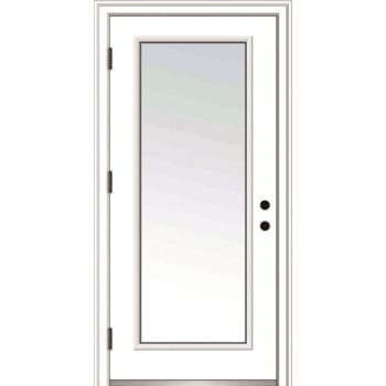 Image for Mmi Door Full Lite 30" X 80" Rh-Out Clear On 4-9/16" Primed Composite Frame from HD Supply