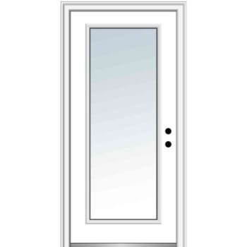 Mmi Door Full Lite 34" X 80" Lh-In Clear On 4-9/16" Primed Composite Frame