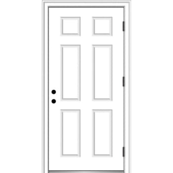 Image for Mmi Door 6-Panel 32" X 80" Lh-Out On 4-9/16" Primed Composite Frame from HD Supply