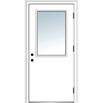 Image for Mmi Door 1/2 Lite 36" X 80" Lh-Out Clear On 4-9/16" Primed Composite Frame from HD Supply