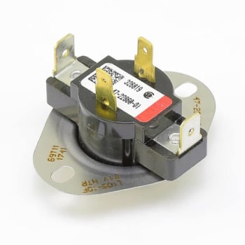 Image for Rheem Limit Switch, 95f Close, 105f Open, Spst, Normally Closed, Auto Reset from HD Supply