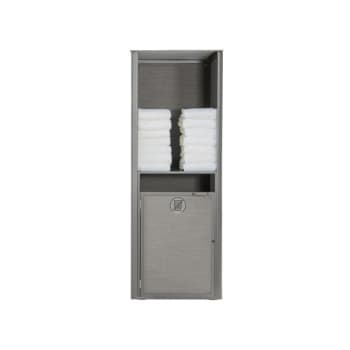 Grosfillex Sunset Towel Valet Single In Solid Gray / Platinum Gray
