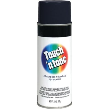 Image for Rust-Oleum® Touch'n Tone® 10 Oz Multi-Purpose Spray Paint, Flat Black Case Of 6 from HD Supply