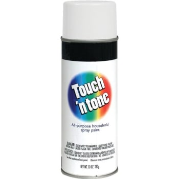 Image for Rust-Oleum® Touch'n Tone® 10 Oz Multi-Purpose Spray Paint, Flat White Case Of 6 from HD Supply