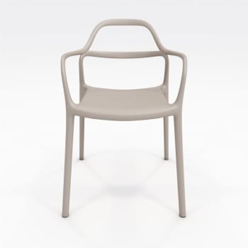 Image for Kfi Express Yourself Indoor/outdoor Solid Polypropylene Chair In Morel from HD Supply