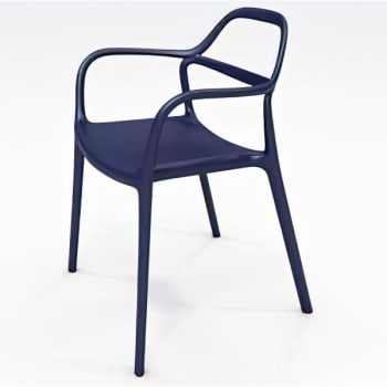 Image for Kfi Express Yourself Indoor/outdoor Solid Polypropylene Chair In Baltic from HD Supply