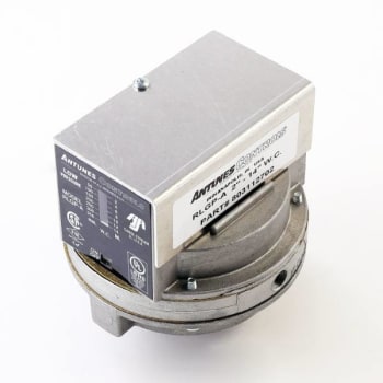 Image for Aj Antunes Low Gas Pressure Switch, Rlgp-A, 2-14" Wc from HD Supply