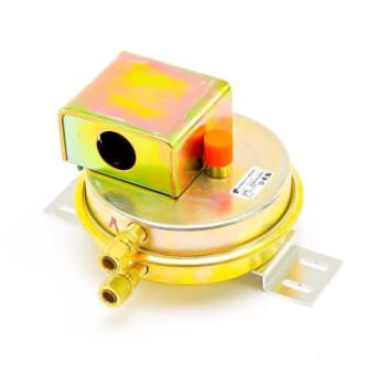 Image for Aj Antunes Air Differential Pressure Switch, Spdt, 0.05-9" Wc from HD Supply