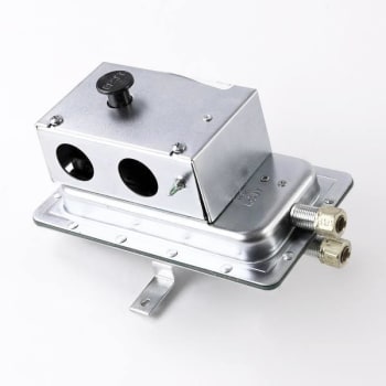 Image for Cleveland Controls Air Pressure Switch With Dual Manual Reset, 0.4-12"Wc from HD Supply