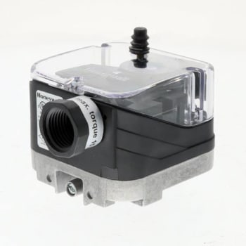 Image for Honeywell Gas Pressure Switch, Break On Fall, Manual Reset, 1/4 Npt, 1-20" Wc from HD Supply