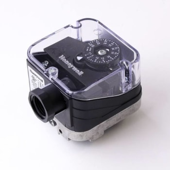 Image for Honeywell Gas Pressure Switch, Break On Rise, Auto Reset, 1/4 Npt, 1-20" Wc from HD Supply