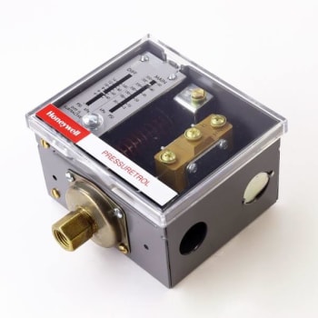 Image for Honeywell Pressuretrol® Controllers Snap-Acting Switch, 5-50 Psi from HD Supply
