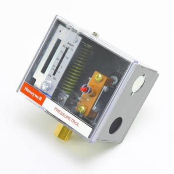 Image for Honeywell Pressuretrol® Controllers Switch, Manual Reset, 2-15 Psi from HD Supply