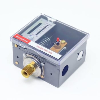 Image for Honeywell Pressuretrol® Controllers Switch, Manual Reset, 10-150 Psi from HD Supply