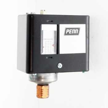 Image for Johnson Controls Steam Pressure Switch, Open On Rise, Auto Reset, 0-150 Psi from HD Supply