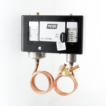 Image for Johnson Controls Dual Pressure Control, Spst, 20" Hg-100psi Low, 100-500psi High from HD Supply
